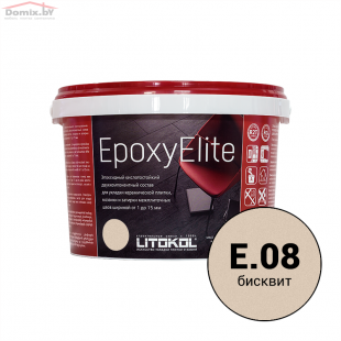 Фуга для плитки Litokol EpoxyElite E.08 бисквит (1 кг)